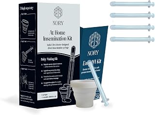 Nory At Home Self Insemination IVI Kit for Women, Designed By Fertility Doctor, Get Pregnant Naturally, Pack of 5 Syringes... Price In India