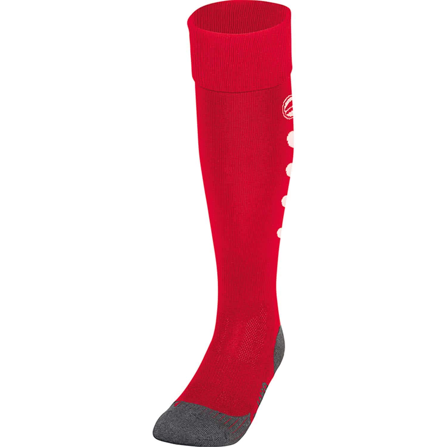 JAKO Roma Socks Unisex Socks - Sport Red, (39-42)
