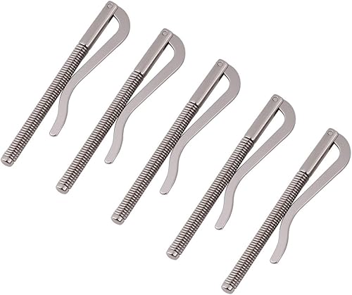 5 barras de clip para dinero, abrazadera de resorte para efectivo, clip de resorte de dinero, billetera de resorte, barra de clip de dinero,