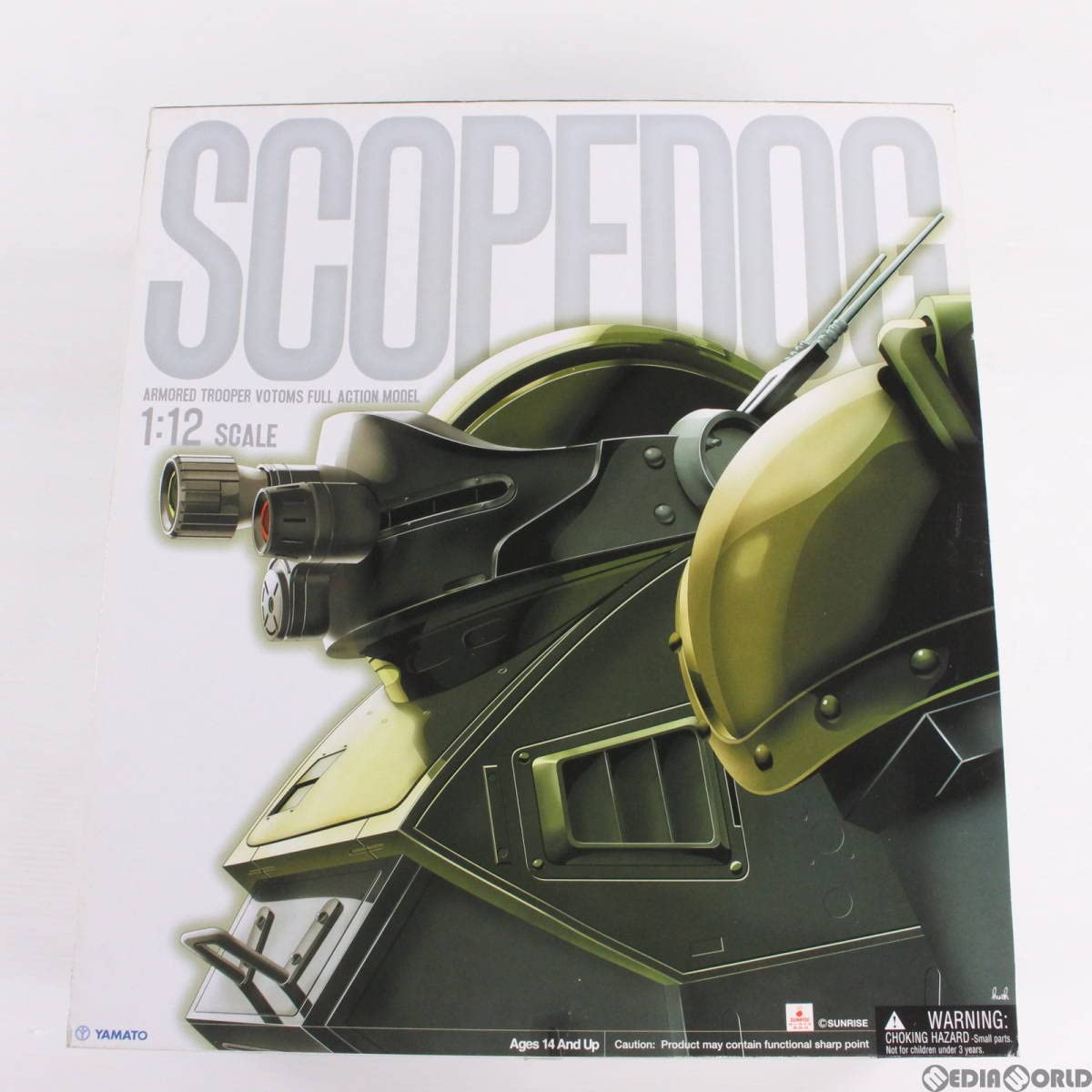 やまと 1/12 装甲騎兵ボトムズ スコープドッグ Amazon.co.jp: 【▽】[FIG]スコープドッグ 通常版 装甲騎兵ボトムズ 1