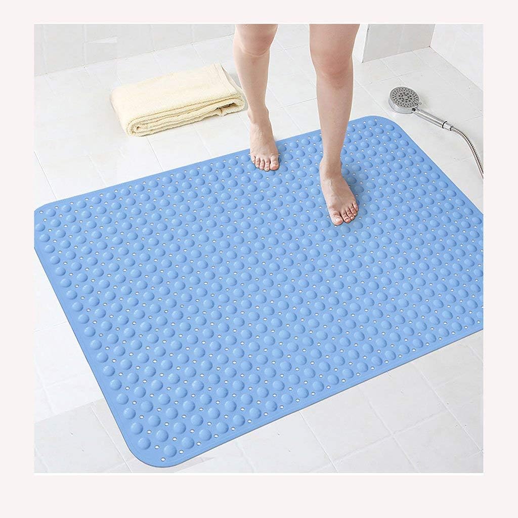 Bath Mat with Strong Suction Cup Thick Large Bathroom Bath Mat Non-Slip Mats Bathroom Mats Shower Mats Household Toilet Mats 80X80Cm 80 X 120 cm (Size : 80 X 120 cm)