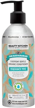 Beauty Kitchen - The Sustainables Everyday Gentle Organic Conditioner 300ml - Nourishing Hair Treatment - Organic Ingredients - Gentle Formula - Haircare Essential