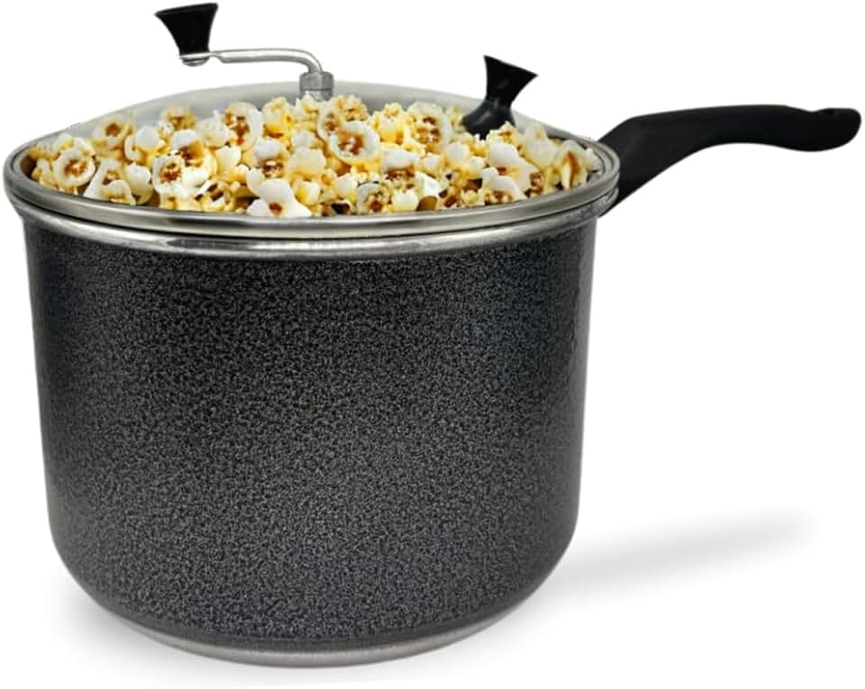 Panela Pipoqueira de Alumínio para Cozinha