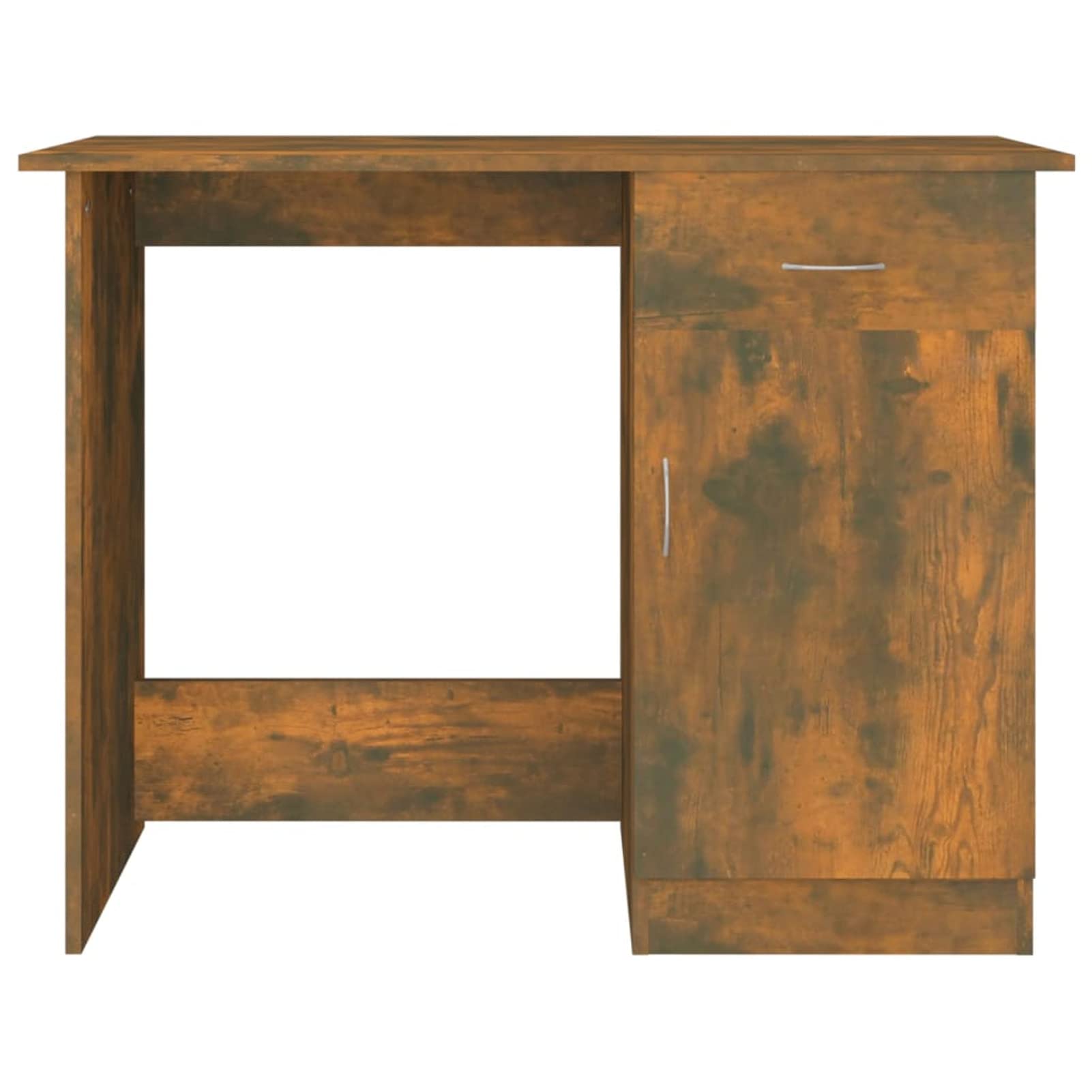 Homgoday Scrivania da ufficio, scrivania per computer, scrivania da ufficio, con spazio per studio, ufficio, soggiorno, incenso, 100 x 50 x 76 cm, materiale in legno