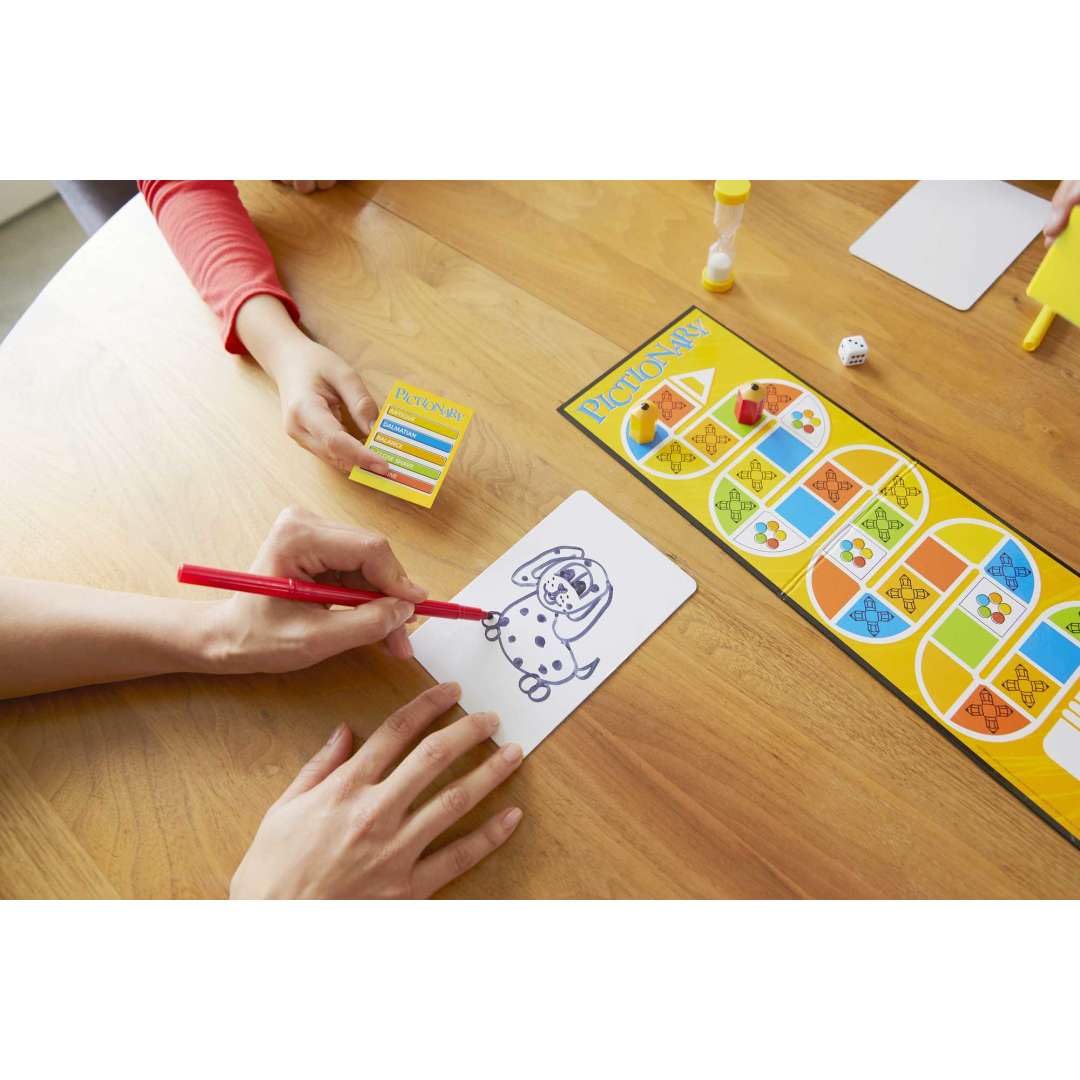 Mattel Games Pictionary, Jeu de société et de Dessin, Version française, DKD50
