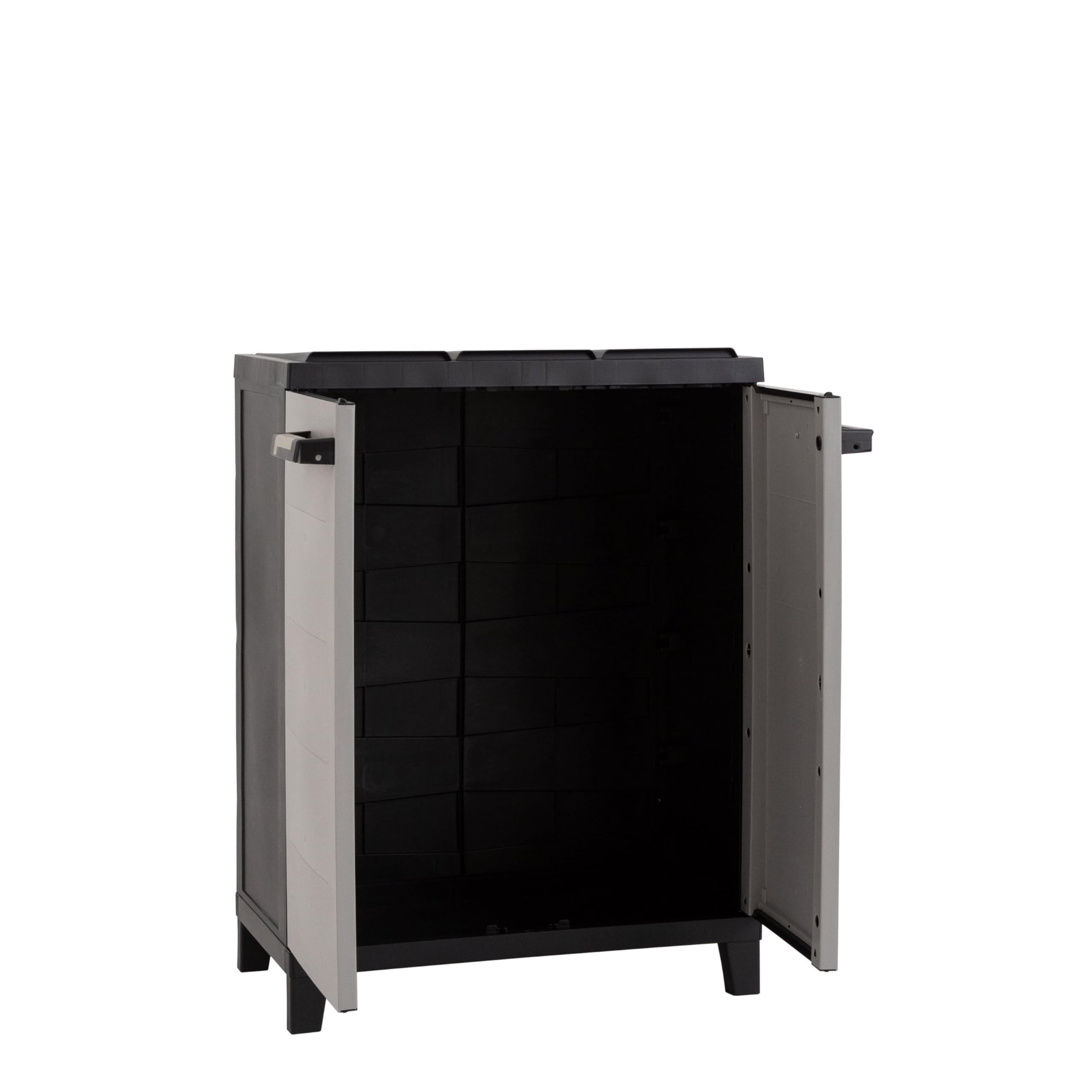 Toomax Pattumiera raccolta differenziata Prime antracite/grigio tortora 159Lt (3 spazi da 53 Lt)