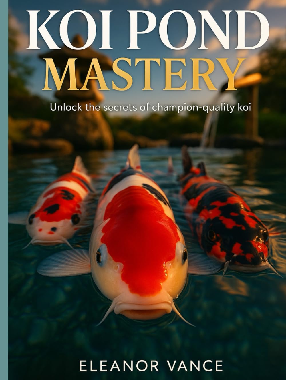 KOI POND MASTERY: The Complete Guide to Designing, Building, and Maintaining a Thriving Water Garden—Fish Health, Water Quality, and Japanese Aesthetic Principles      Hardcover – October 19, 2025