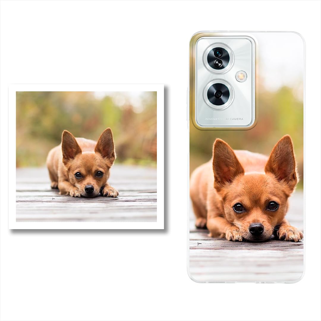 Case Compatible with OnePlus Nord N30 SE 5G Personalized with your Favorite Photo or Image, Protector Compatible with OnePlus Nord N30 SE 5G
