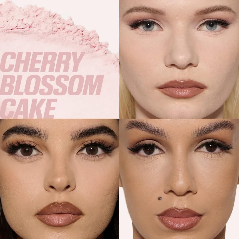 Huda Beauty プレストパウダー Cherry Blossom Cake HUDA BEAUTY Original | EASY BAKE | Loose Baking & Setting Powder