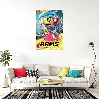 【非売品】ARMS アームズ 任天堂 B2 サイズ ポスター Amazon.co.jp: Arms - 任天堂 ゲームポスター/プリント (ゲーム