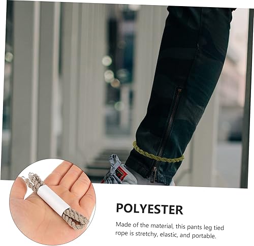 Miniatura 4 de BESPORTBLE 50 piezas de leggings elásticos con lazo frontal, correa de corbata superior, blusa profesional, bandas para botas de campamento,
