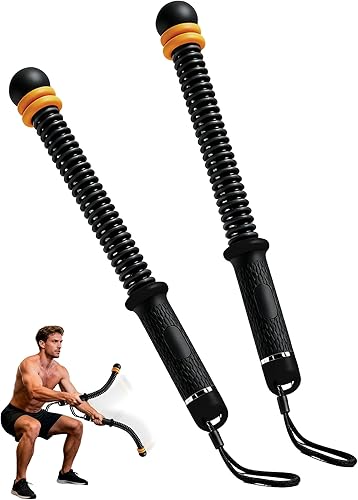 Cuerdas de batalla sin cuerda, equipo de entrenamiento portátil ajustable de bajo impacto para gimnasio en casa, equipo de fitness para HIIT,