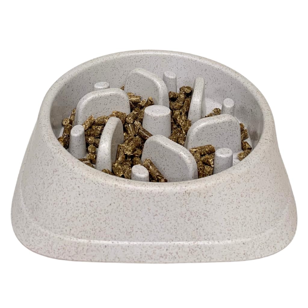 A+a Pets Slow Feeder Bowl for Pets | Interactive Anti-Slip Puzzle | No Bloating | Improve Digestion & Keep Small & Medium Dogs Active (White) (B0CLDL5YC3) Amazon Price History, Amazon Price Tracker