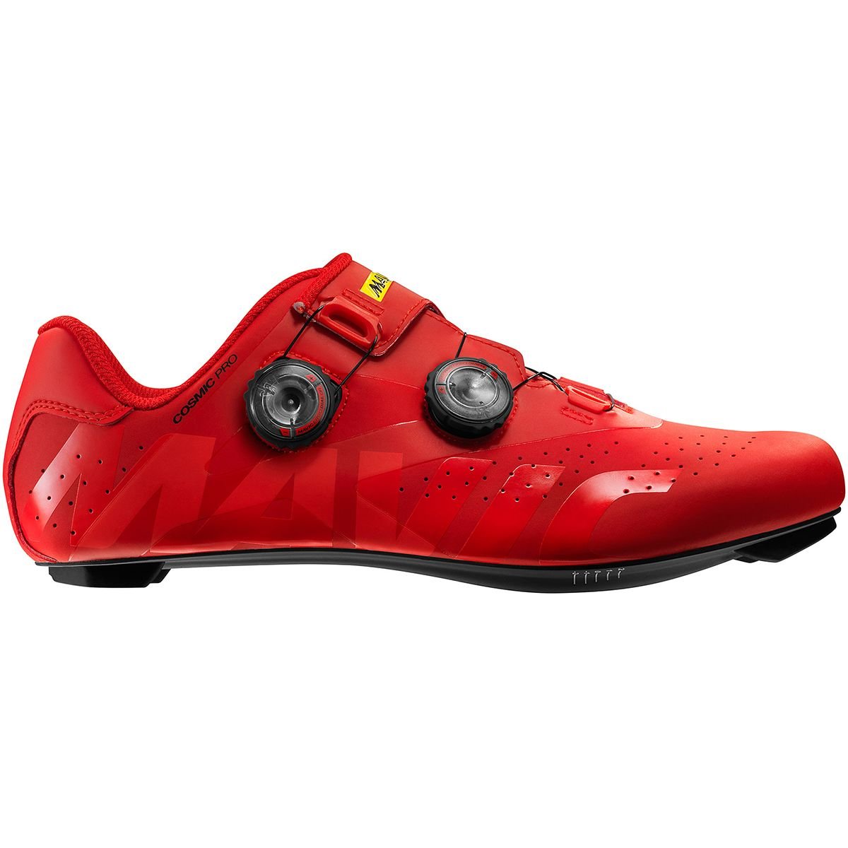 Mavic Cosmic Pro Cycling Shoe - Men's Fiery Red/Fiery Red/Black, US 6.0/UK 5.5