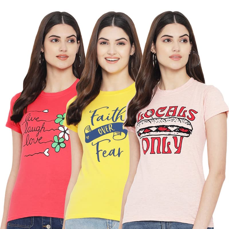 Preneum Women's Regular Fit T-Shirt