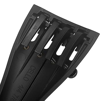 チェロ　テールピース チェロテールピース、アジャスター付き4ファインチューナー内蔵