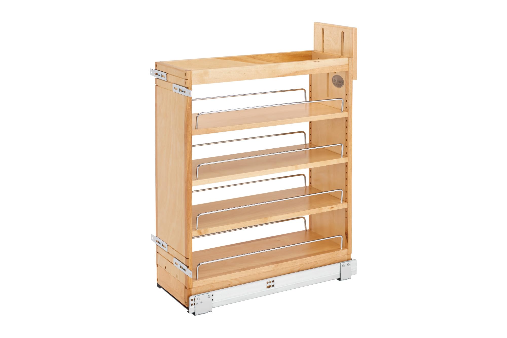 Rev-A-Shelf Organizer Estraibile Per Mobili Cucina: 18,4 Cm, Chiusura Soft-close E Ripiani Regolabili (448-BCSC-6C) - 3