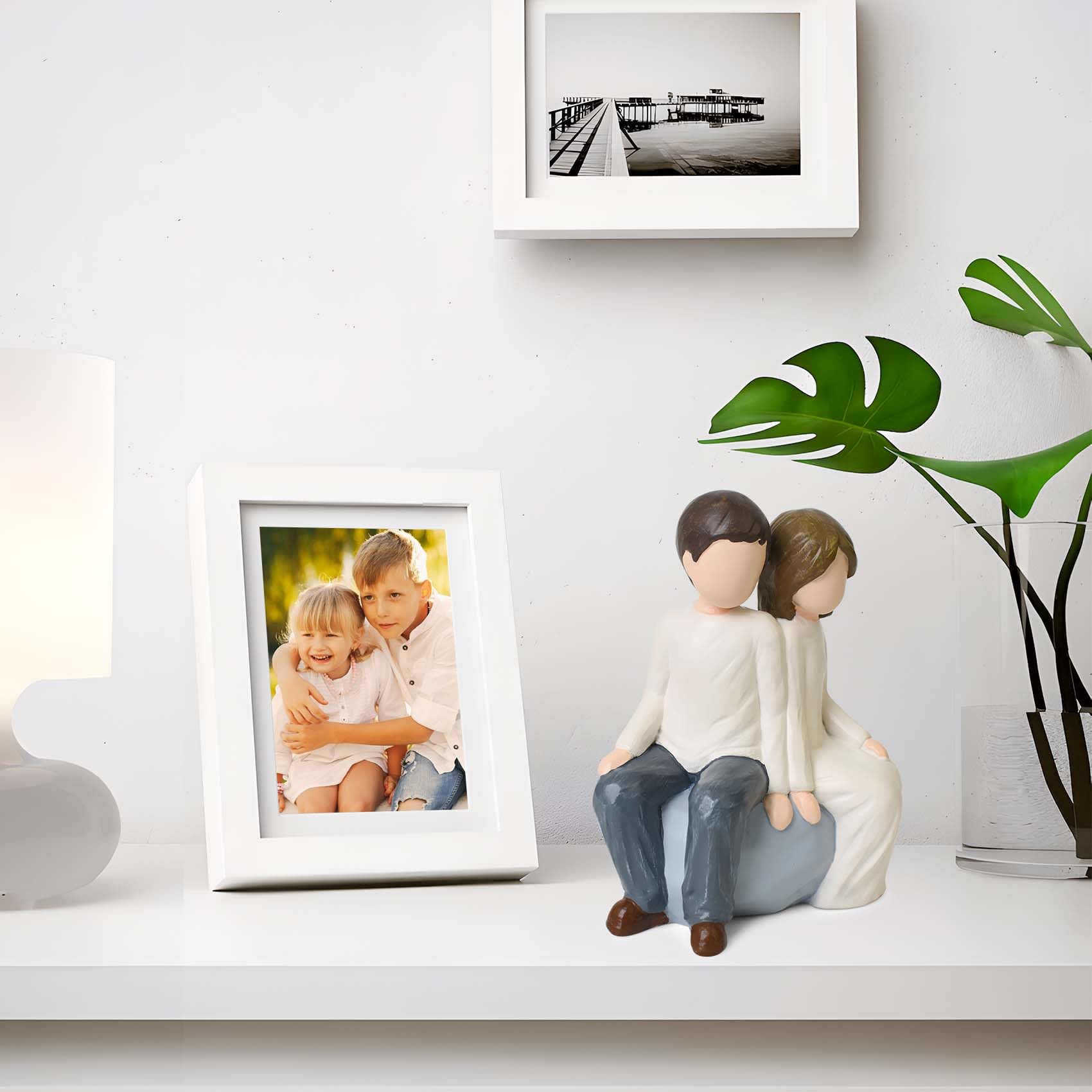 Brother and Sister Figurines, Gifts for Sister from Brother, Gift for Brothers from Sisters to Celebrate Unbreakable Bonds