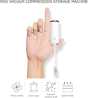 Vista 5 de Sonew Bomba de vacío automática eléctrica Mini máquina de succión de vacío portátil con alimentación USB para ropa de alimentos, colchas