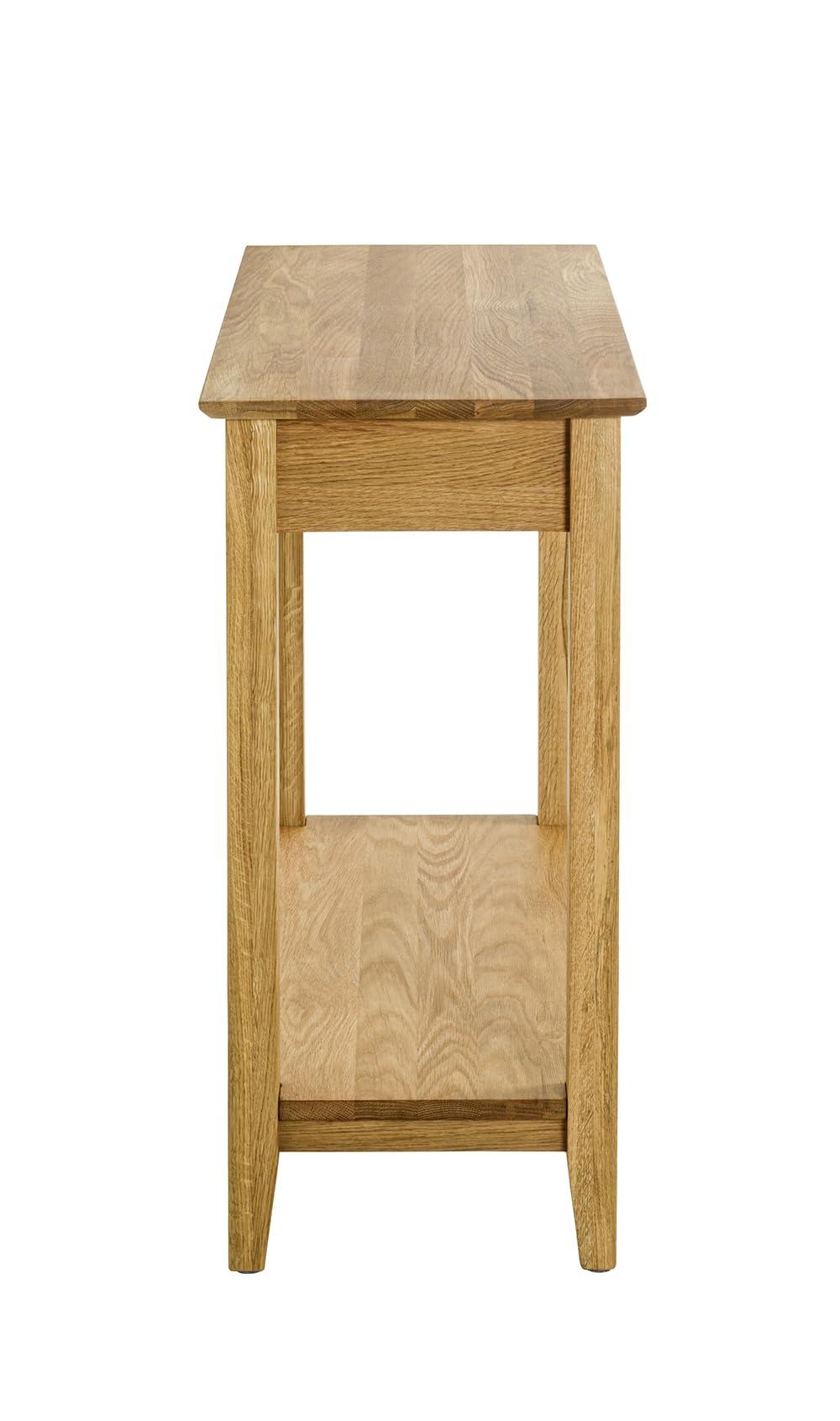 HAKU Console chêne, Bois Massif - Dim.: L 75 cm x H 75 cm x P 35 cm, Style: Traditional