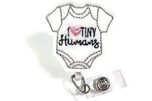 I Love Tiny Humans Badge Reel: A Heartwarming Gift for Healthcare Heroes