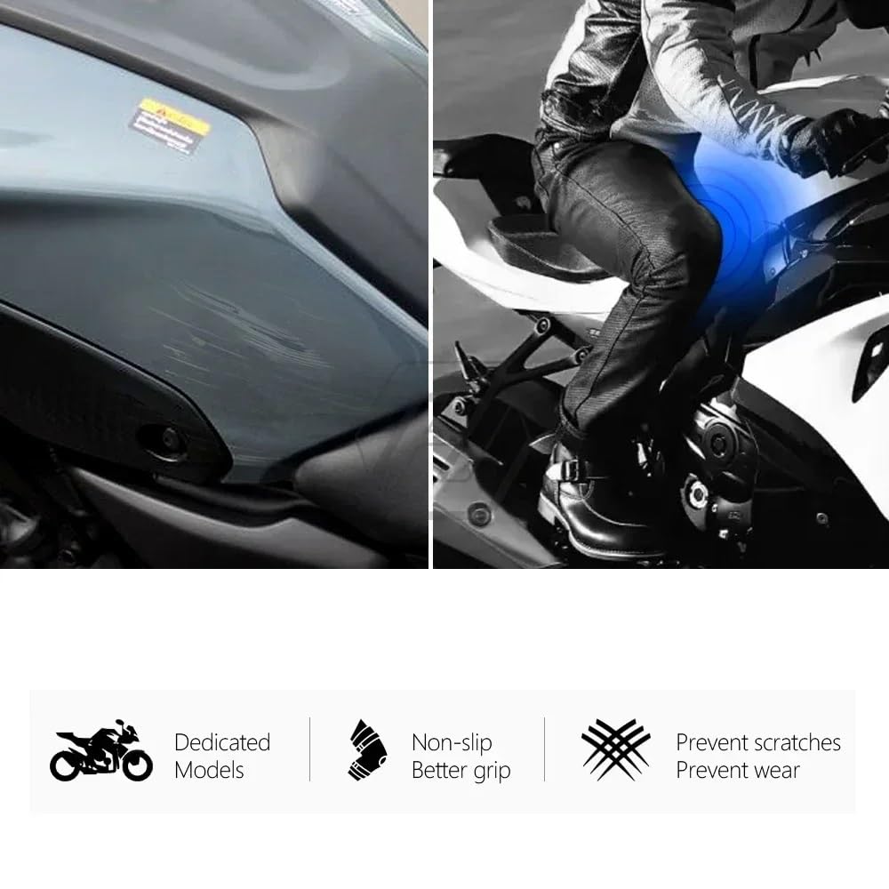 Płyta ochronna zbiornika Do Z900 2017-2025 motocykl ozdobny | Naklejki motocyklowe na boczne ochraniacze kolan