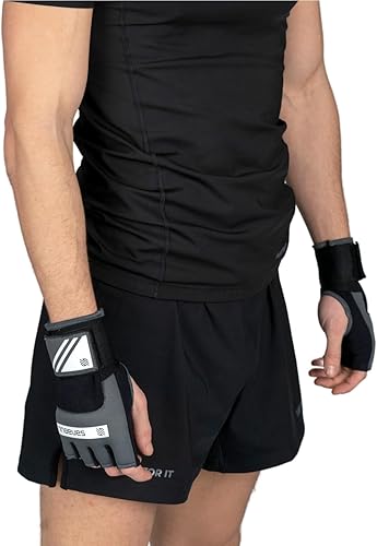 Miniatura 8 de Sanabul Vendas de mano de boxeo de gel para hombres y mujeres Muay Thai MMA Kickboxing Quick Wraps Guantes interiores de boxeo Protección de