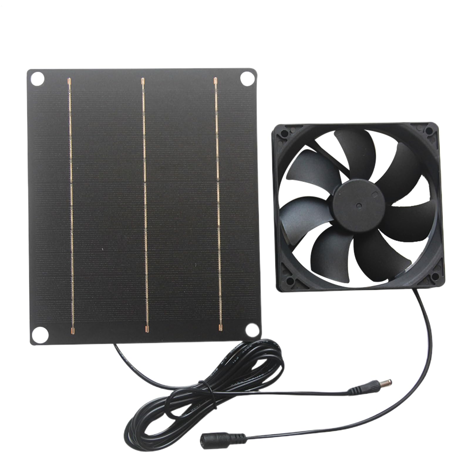 Ventilateur extracteur solaire silencieux anti-odeur et étanche