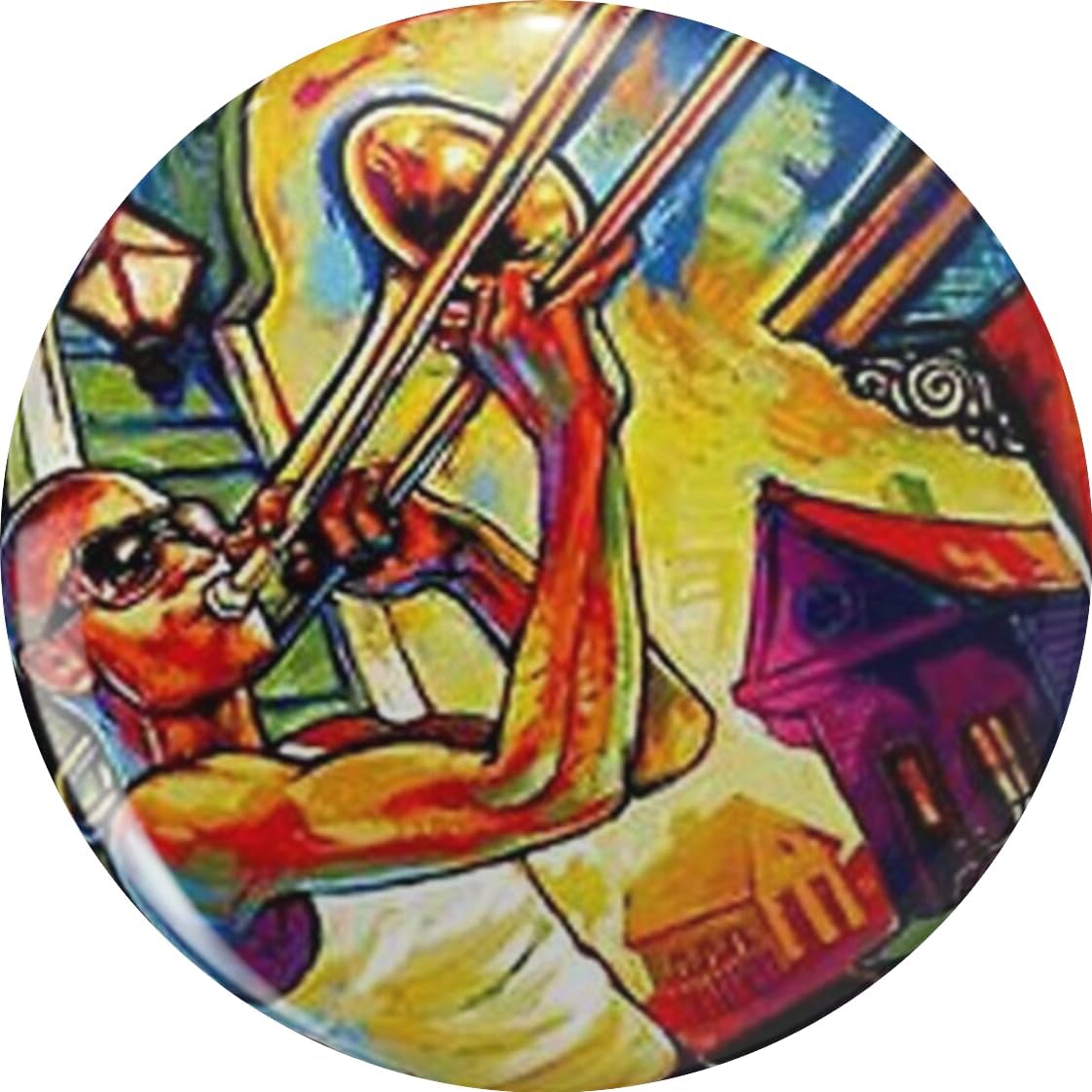 New Orleans Jazz 2012 Pin Lapel Pin Cute Brooch Pins Badges 0.75"
