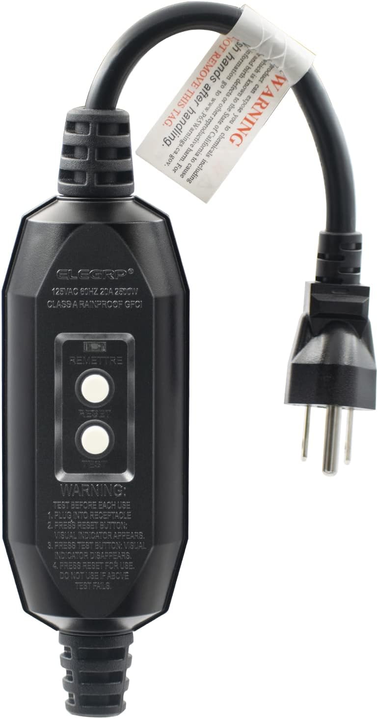 Inline Type GFCI, Manual Reset