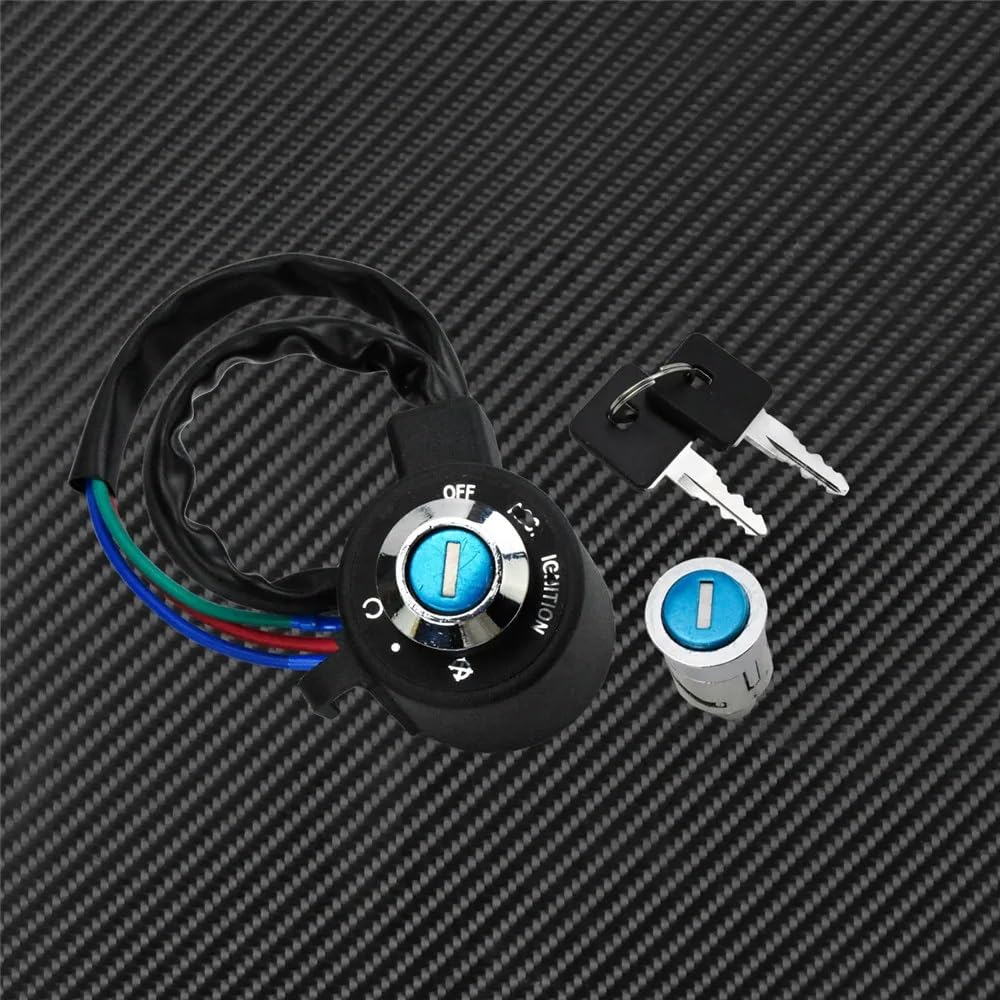 Juego De Bloqueo De Encendido Para Harley Davidson Sportster XL 883 1995-2003, Negro