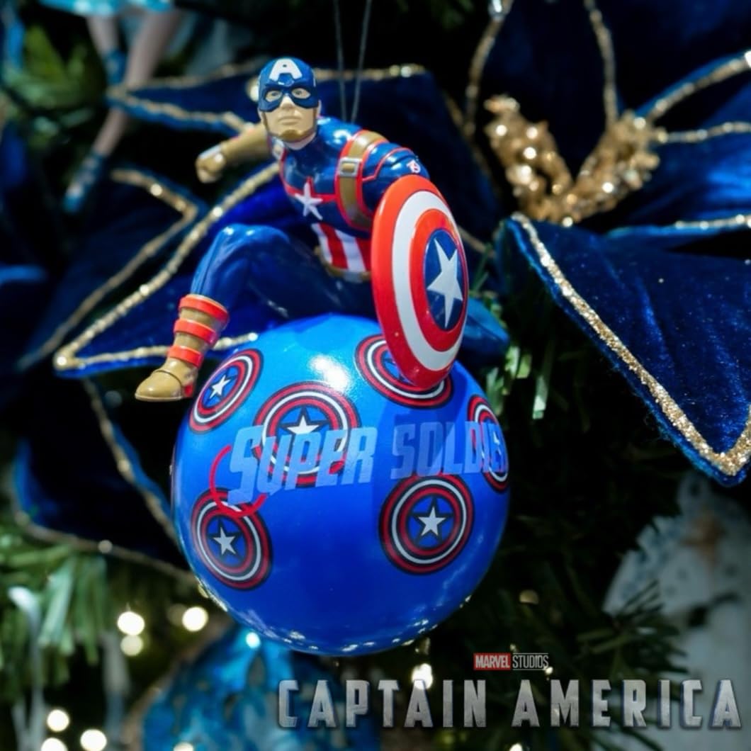 Marvel Themed Christmas Trees Superhero Christmas Ornaments: Fun