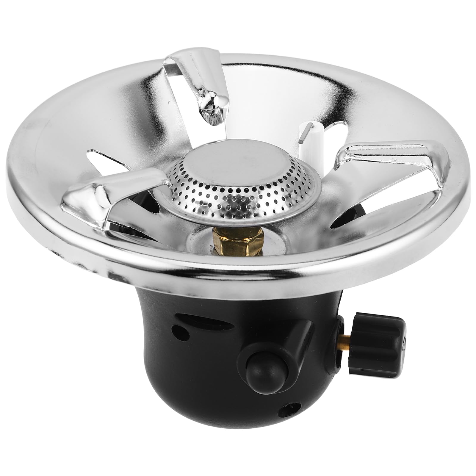Réchaud de camping portable et mini brûleur à gaz pliable pour randonnée