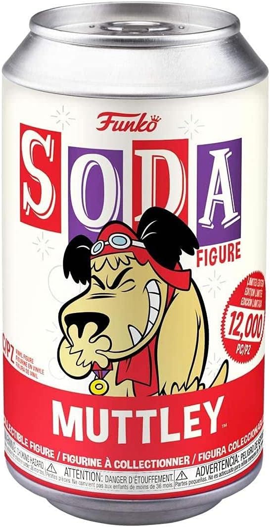 Funko 51751 Vinyl Soda: Hanna -Barbera - Muttley W/(FL) Chase Collectible Toy, Multicolour