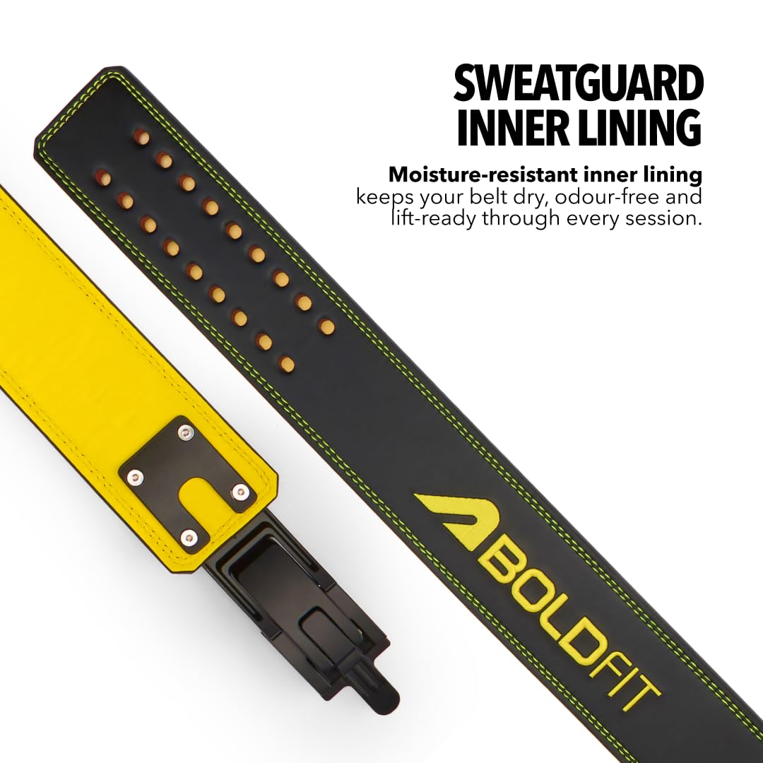 Boldfit Powerlifting Belt - Heavy Duty Support -9