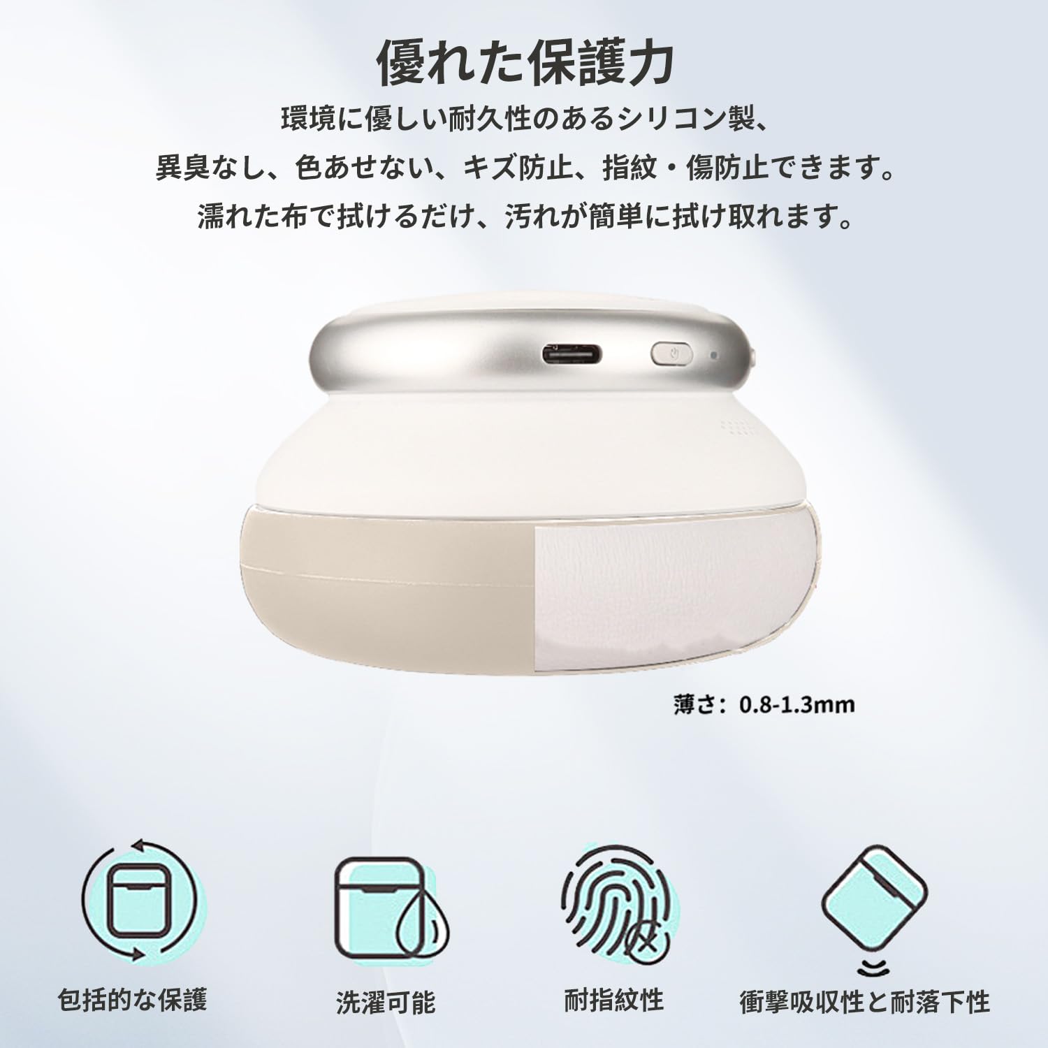 Amazon | Anker Soundcore Space Q45 対応イヤーカップ カバー +