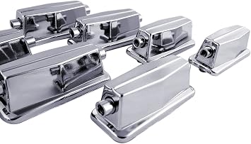 Double End Drum Lugs for Bass Drums Snare Drum Parts Accessories Replacement 6/Pack Chrome