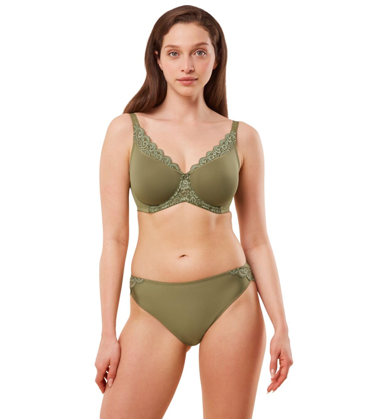 Triumph Women's Amourette Tai Underwear, Martini Olive, 10