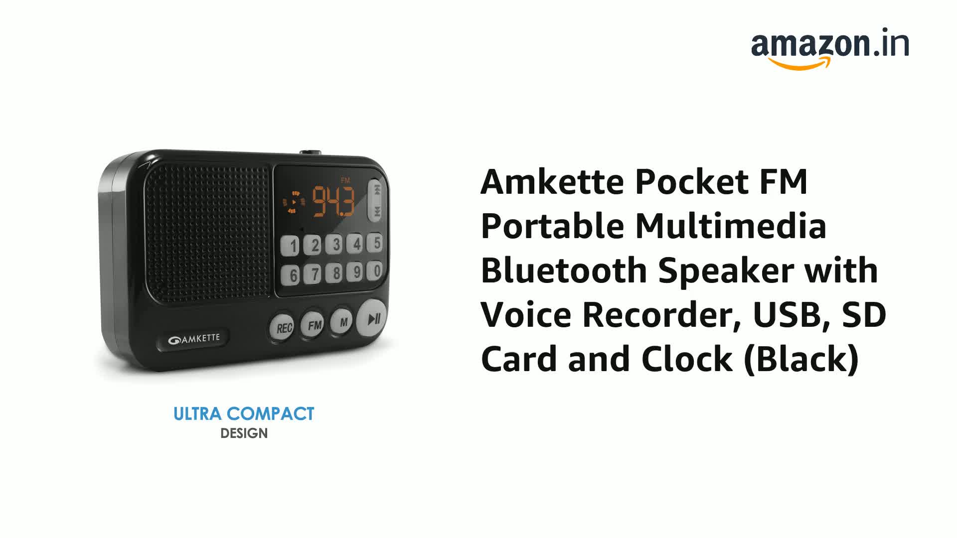 amkette pocket fm portable