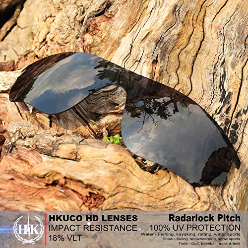 Lentes de repuesto para RadarLock Pitch pack de 6 pares de cristales intercambiables 4