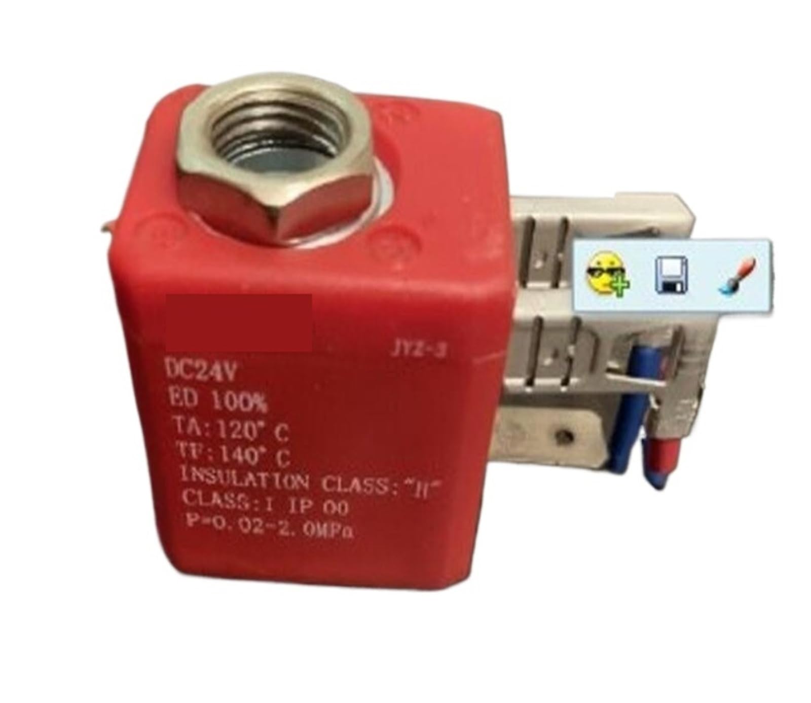 Conector De Válvula Solenoide De Entrada De Máquina De Café, Compatible Con Merol, Repuestos(Water Inlet Valve)