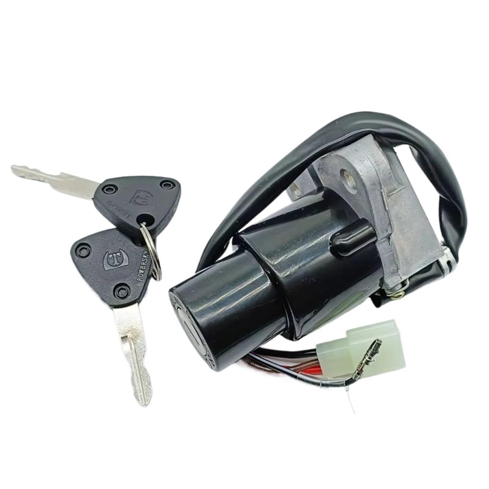 Moto Chiave Accensione Compatibile Con Yamaha Per DT125R Per DT125RH Per DT125RN Set Chiavi Blocco Dell'interruttore Avviamento Dell'accensione Per Motocicletta OEM: 55V-82501-00 3LY-82501-00