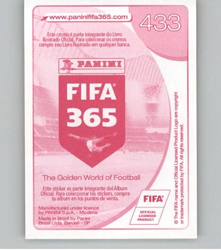 Miniatura 2 de 2016-17 Panini FIFA 365 Stickers Central/South America #433 Jamie Vardy Leicester City Official Soccer Album Sticker in Raw (NM or Better) Condition