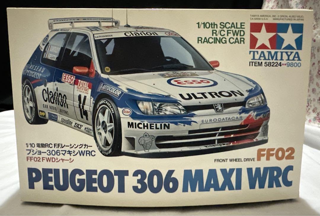 Amazon.co.jp: PEUGEOT 306 MAXI WRCプジョー306マキシWRC : おもちゃ
