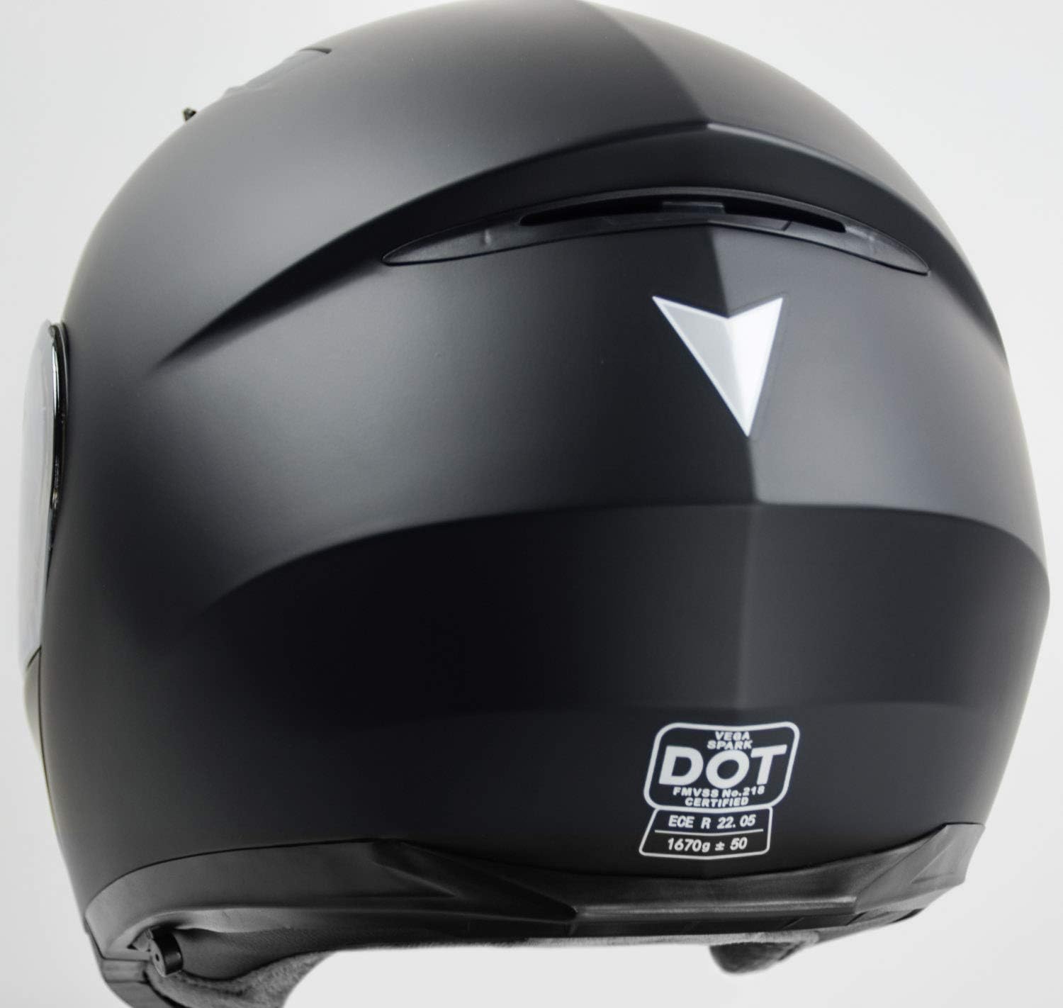 New Arrivals Vega Helmets Spark Advantage Full Face Modular Motorcycle Helmet w/Sunshield, Matte Black XL Super Big Clearance! Vega Helmets Spark Advantage Full Face Modular Motorcycle Helmet w/Sunshield, Matte Black XL
