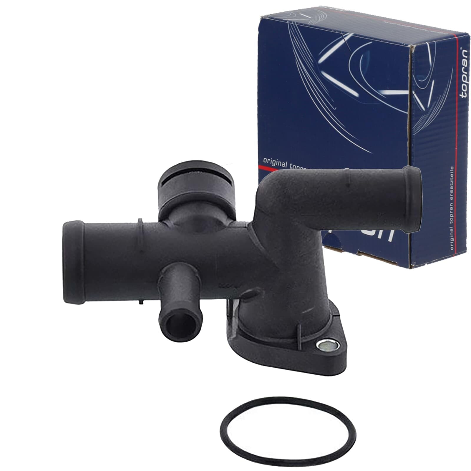 TOPRAN 108 198 Flangia Refrigerante per Audi, Sedile, Skoda, VW