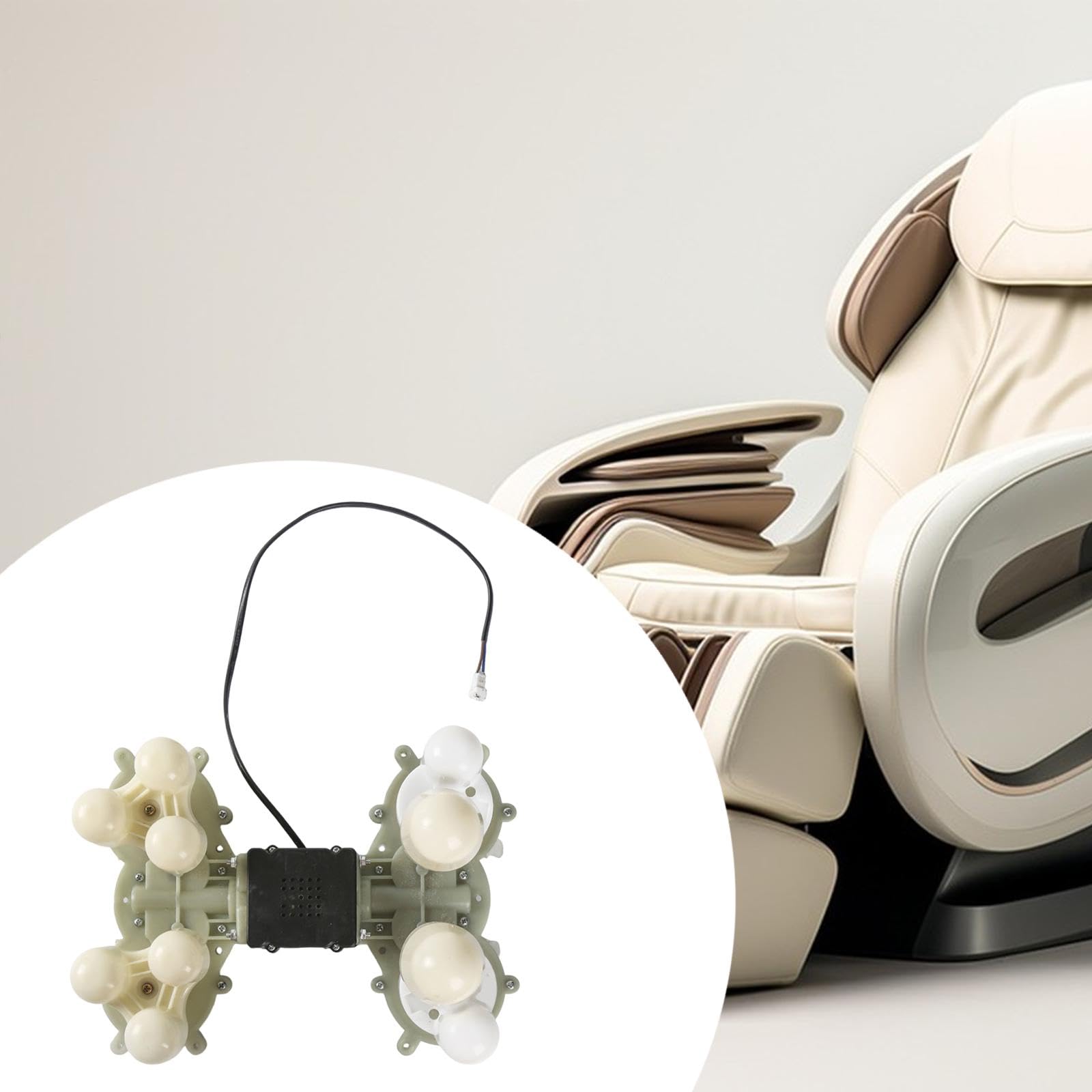Harilla Motore di movimento per poltrona massaggiante, durevole, professionale, riparazione, facile installazione, accessori di movimento per massaggiatore di, Indietro