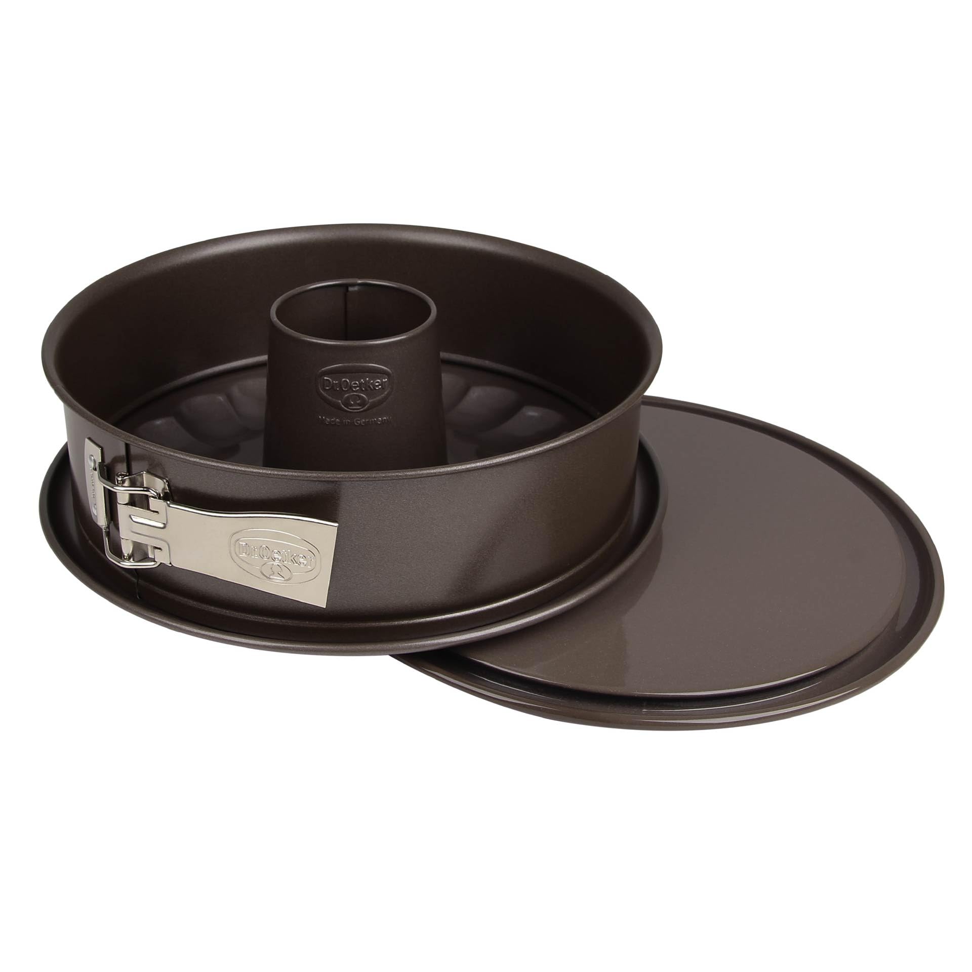 Dr. Oetker Spring Form, Acciaio, Marrone, 28 cm