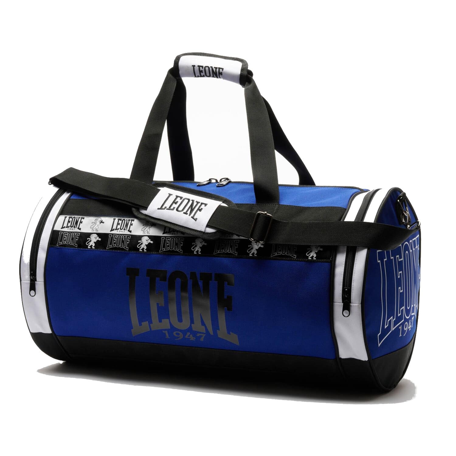 Leone 1947 Iconic - Bolsa de deporte, color azul, azul, 60cm x 32cm, Bolsa de deporte