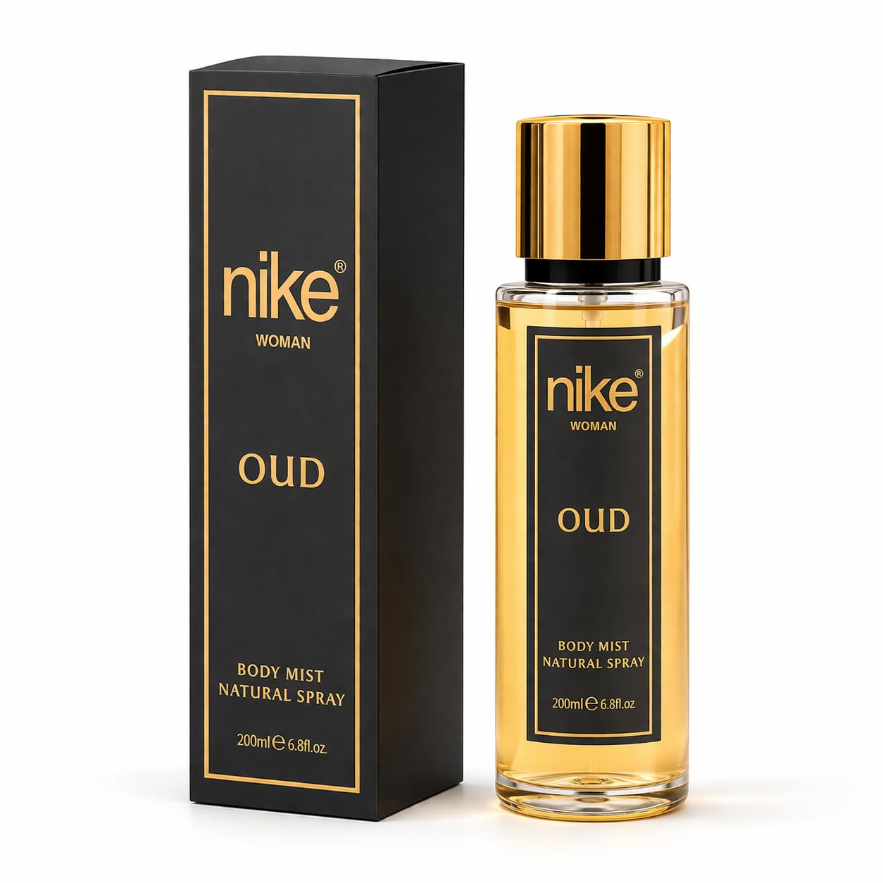Nike Oud Body Mist Spray for Women 200ml| Warm Oriental Floral Fragrance | Long-Lasting, Non-Gas & Skin-Friendly-image-9